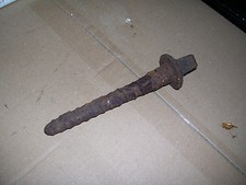 Bahn Bundesbahn DB Eisenbahn Schwellennagel Gleisnagel Schwellenschraube