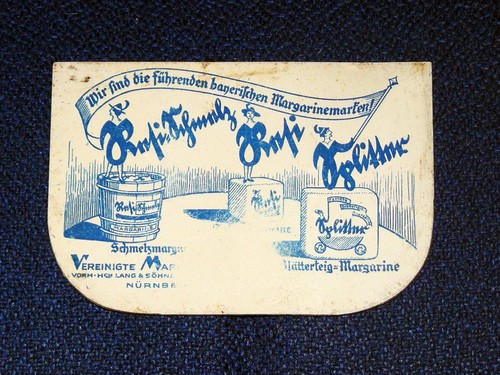 Vereinigte margarine werke - vereinigte,
