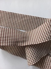 Stoffband braun Muster