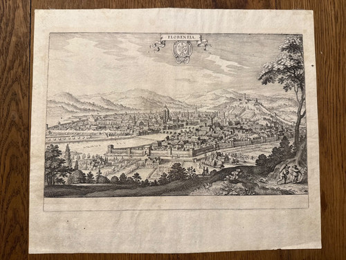 Originaler kupferstich florenz - originaler,