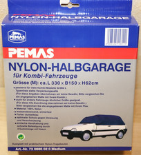 Pemas Universal Auto Nylon Halbgarage für Kombi PKW, Gr. M bis L