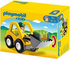 PLAYMOBIL 1 2 3 6775 Radlader