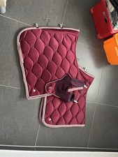 PS of Sweden Set WB Full Dressur Springen Dunkelrot Weinrot