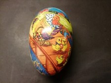 Altes großes Papp - Osterei