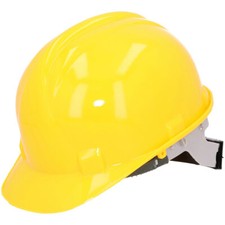 gelber Bauhelm EN397 Schutzhelm Typ 0194