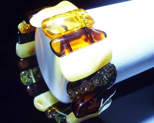 Bernstein armband natur - bernstein,