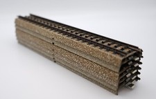 Märklin H0 5106 M Gleis gerade 6 Stück Track Modelleisenbahn Metall sauber