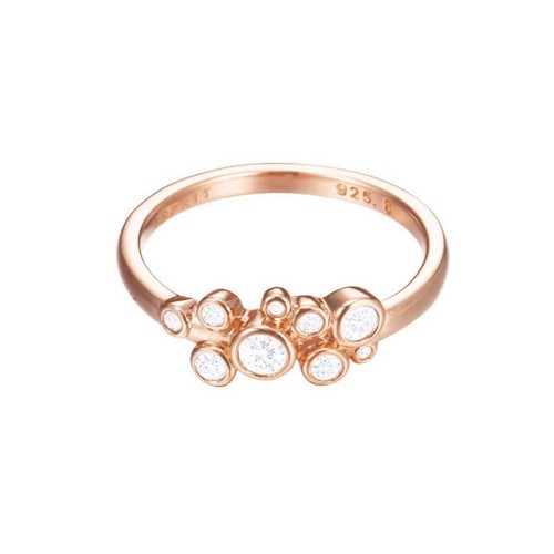 Esprit damen ring silber - esprit, rosé