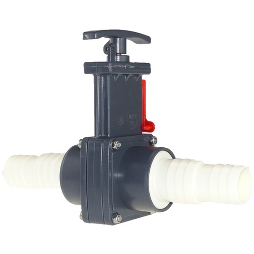 Pvc zugschieber schlauchtülle - pvc,