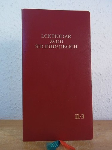 Lektionar zum stundenbuch die - lektionar,