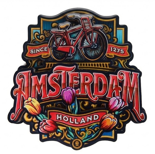 Souvenir magnet amsterdam - souvenir,