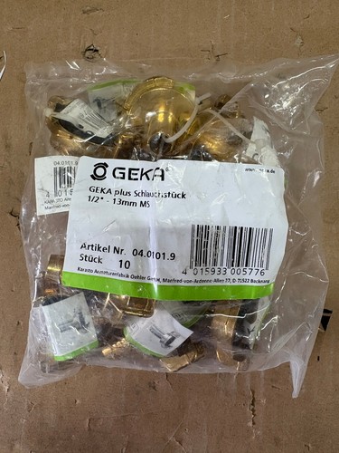 10x geka plus messing schlauch - geka,