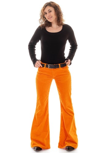 Comycom damen cord schlaghose - cord,