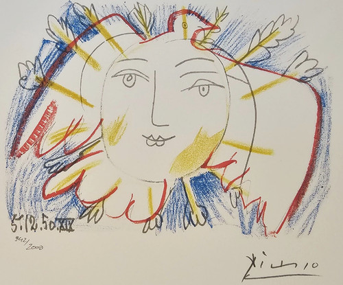 Pablo picasso visage - pablo,