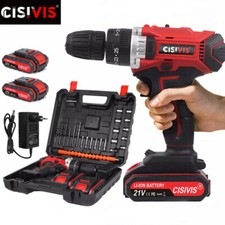 21V Akkuschrauber Set 2 Akkus