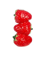 Vase Erdbeerturm aus Keramik