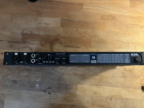 Motu 828x thunderbolt audio - motu,