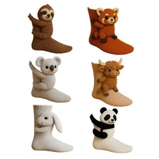 3D-süße Tiersocken