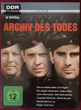 Archiv des Todes - DDR TV-Archiv - komplette Serie - mit Booklet - 5 DVDs