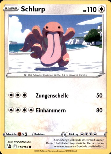Pokemon 113 163 schlurp - -,