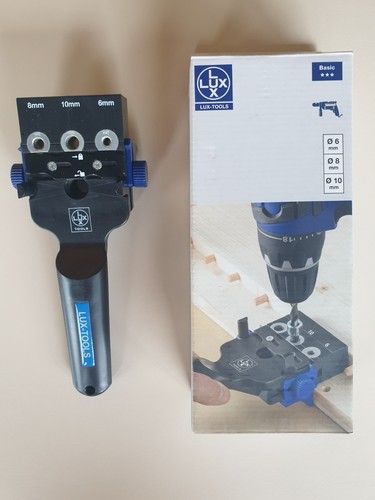 Lux dübel bohrlehre 10 mm - bohrlehre,