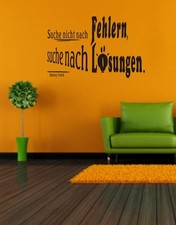 Wandtattoo:  "Suche nicht nach