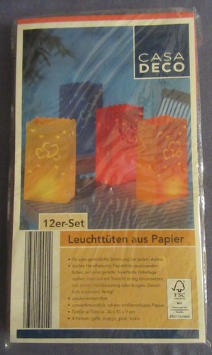 Casa deco leuchttüten mit - casa,
