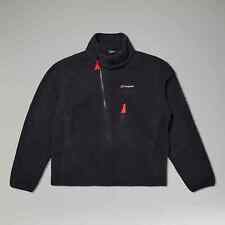 Berghaus Herren Hotse Smock 2000 Fleece - schwarz, UVP £100, neu mit Etikett. n16