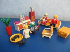 5332  Wohnzimmer Batt Kamin Figur z 9266 4279  5574 5302 Wohnhaus Playmobil 8591