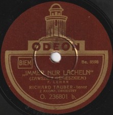 Richard Tauber auf Schellack - Dein ist mein ganzes Herz