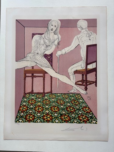 Salvador dali lithographie - salvador,