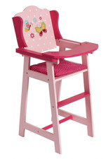 Bayer Chic 2000 Puppenhochstuhl für Puppen bis 46 cm Puppenzubehör Möbel Pink