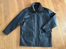 Canda C&A Lederjacke Herren Schwarz 54