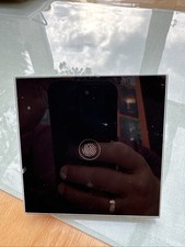Touch Lichtschalter Glas Berührung Wandlichtschalter Standard 110V -240V schwarz