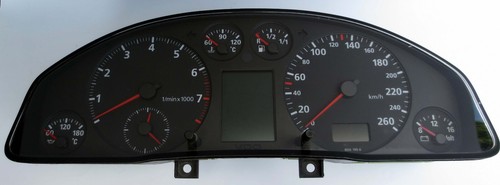Audi tacho tachometer - audi,
