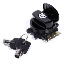 Zündschloss Schwarz Classic für Harley-Davidson 1993-2013 runder Schlüssel