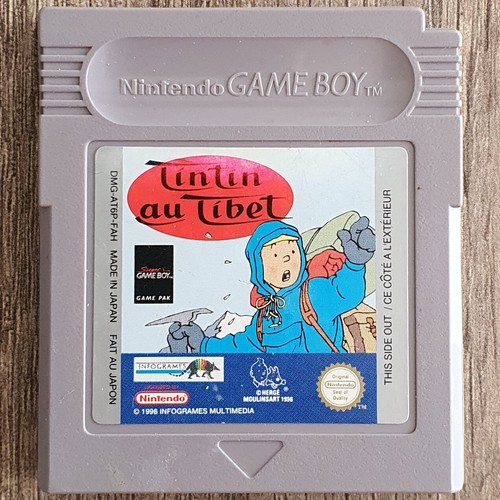Nintendo gameboy tintin in - ►,