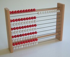 Abakus 100 Rechenrahmen  Holz