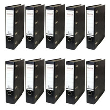 10 x Bankordner Doppelordner DIN A4 Ordner für 2 x A5 Kontoauszüge Falken