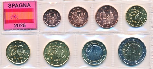 Spanien 2025 euro - kms, 1