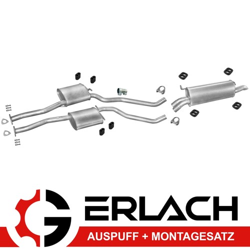 Auspuff für opel omega - auspuff,