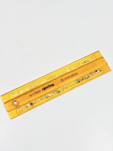 Rotring kunststoff schablone - rotring,