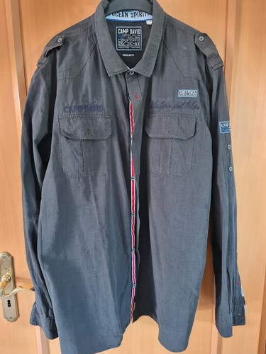Tolles camp david hemd 3xl - david,