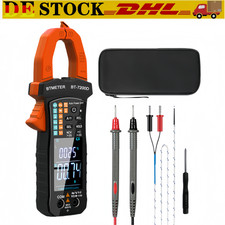 Digital TRMS Zangenmultimeter AC DC Volt Amperemeter Zangenmessgerät Stromzange