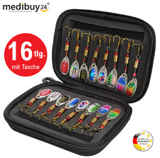 16 Stk. Spinner Blinker Set