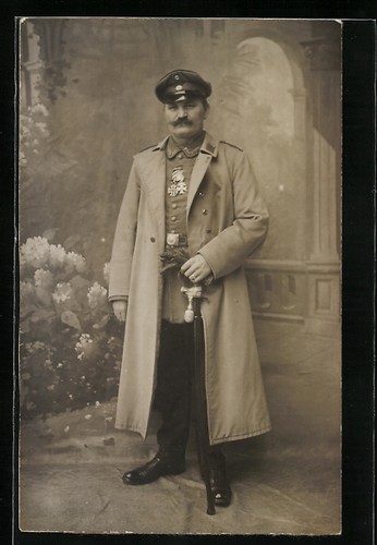 Soldat mit eisernem - kreuz, und