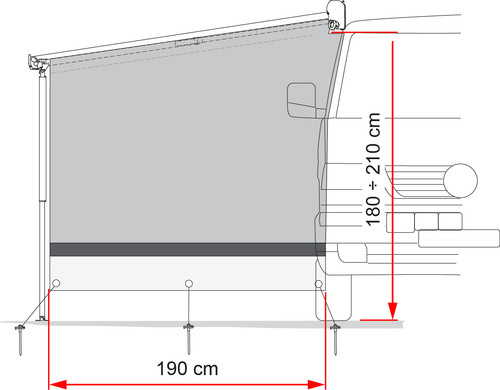 Fiamma sun view side - sun,