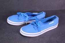 Adidas Honey Plimsole Damen Sneaker Gr. 38 blau weiß Canvas Sommer SB2719