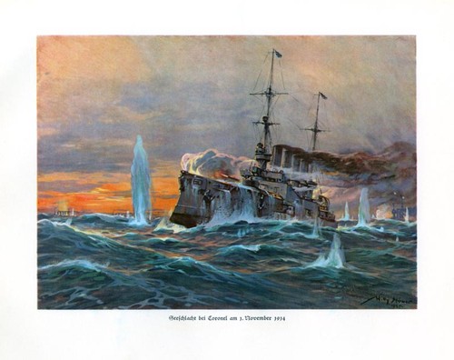 Seeschlacht bei coronel nov - seeschlacht, 1