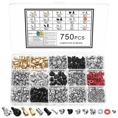 Schrauben set 750 stück - set,